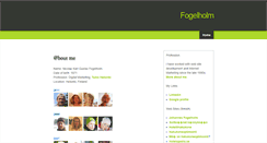 Desktop Screenshot of fogelholm.com