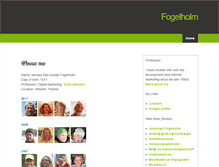 Tablet Screenshot of fogelholm.com